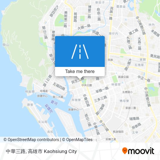 中華三路地圖