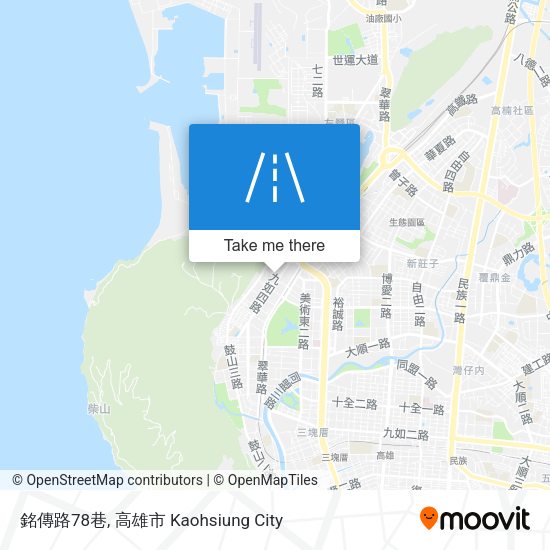 銘傳路78巷 map