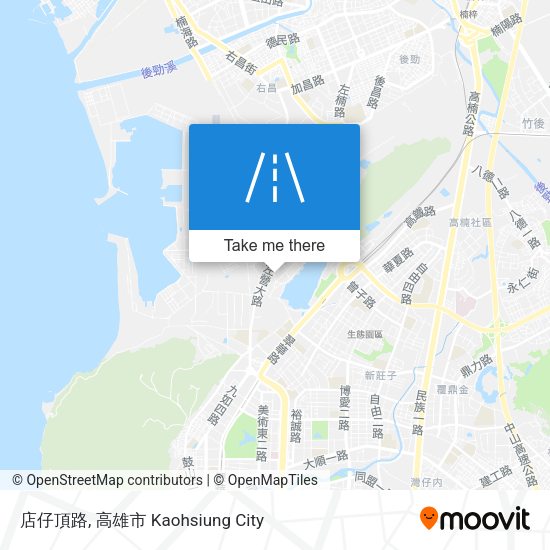 店仔頂路 map