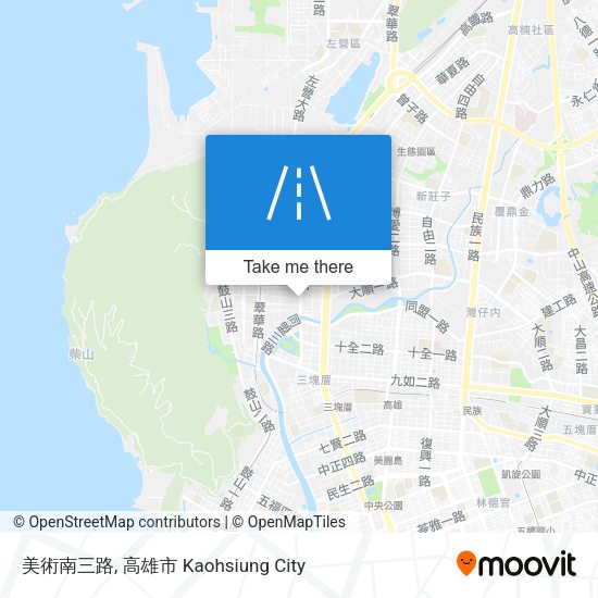 美術南三路 map
