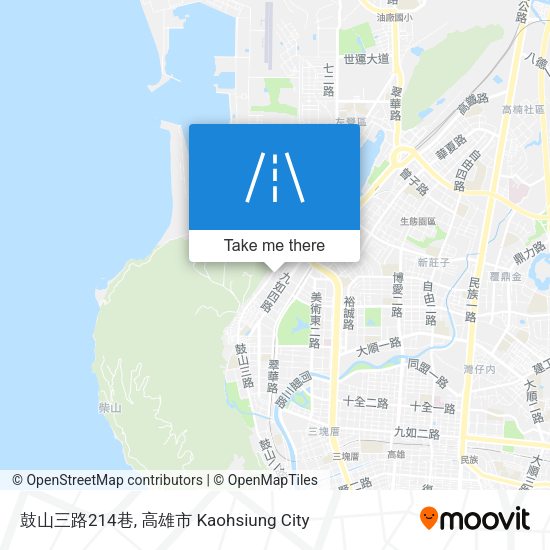 鼓山三路214巷 map