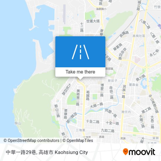 中華一路29巷 map