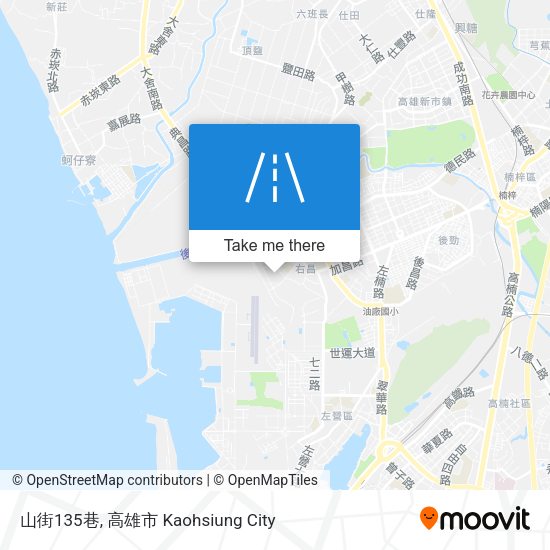 山街135巷 map