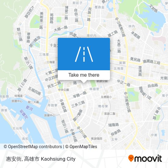 惠安街地圖