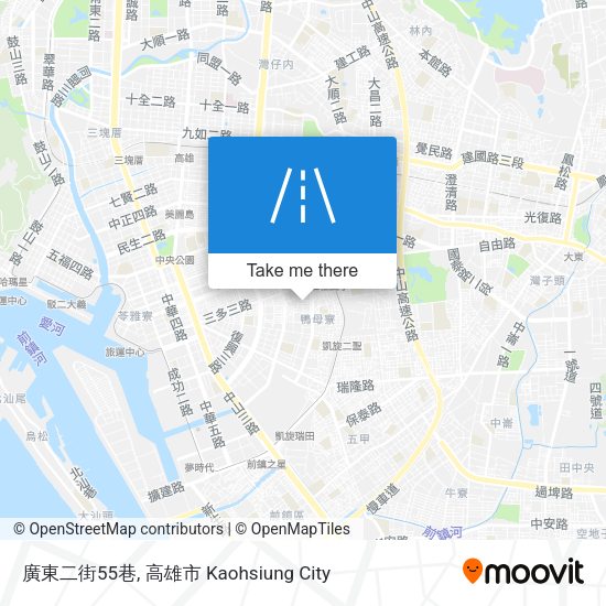 廣東二街55巷 map