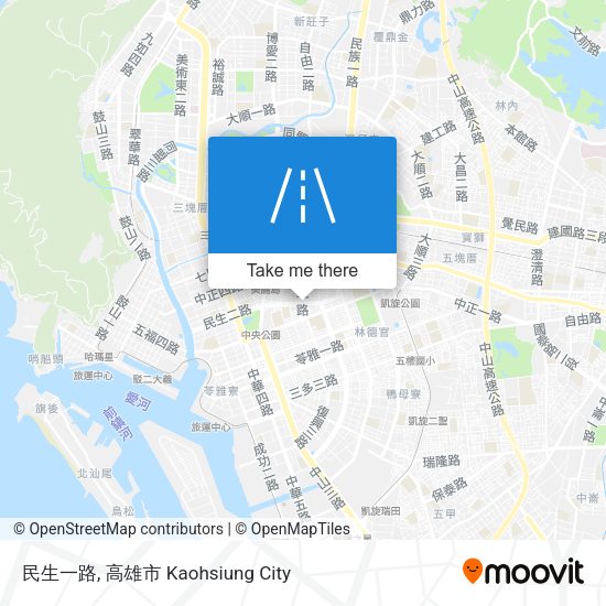 民生一路 map