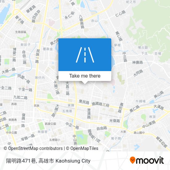 陽明路471巷 map