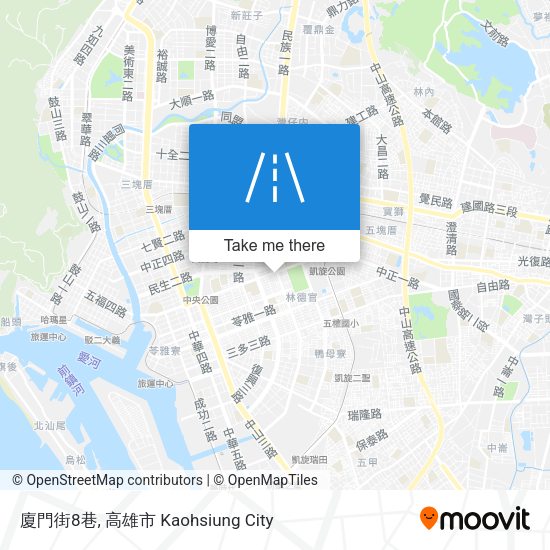 廈門街8巷地圖