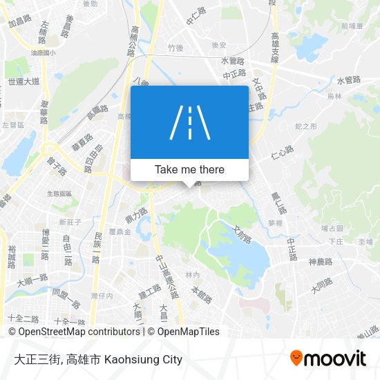 大正三街 map