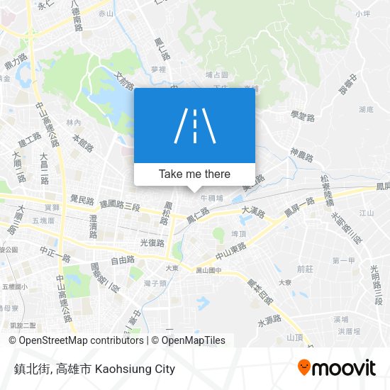 鎮北街 map