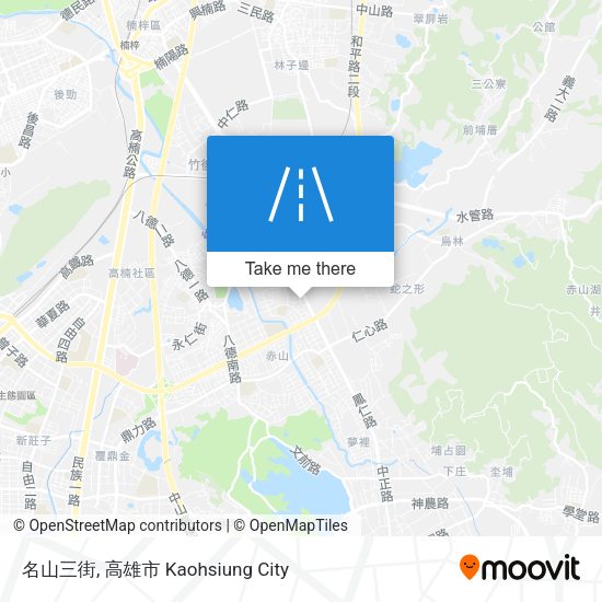 名山三街 map