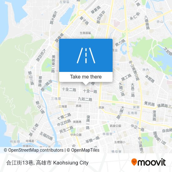合江街13巷地圖