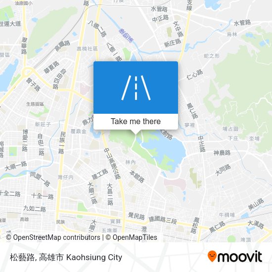 松藝路 map