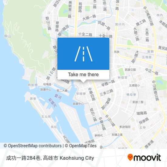 成功一路284巷 map