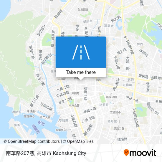 南華路207巷 map