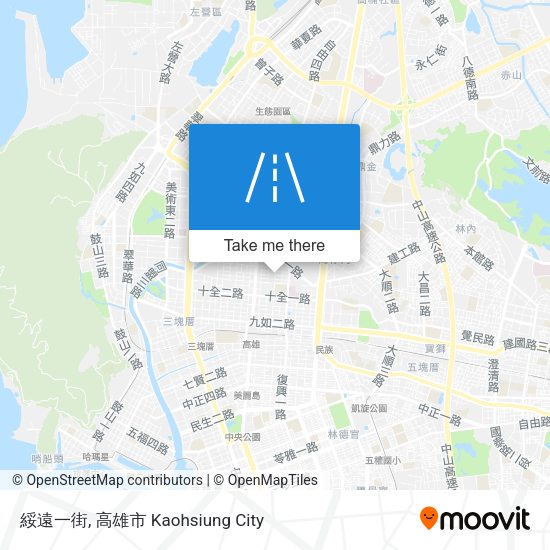 綏遠一街地圖