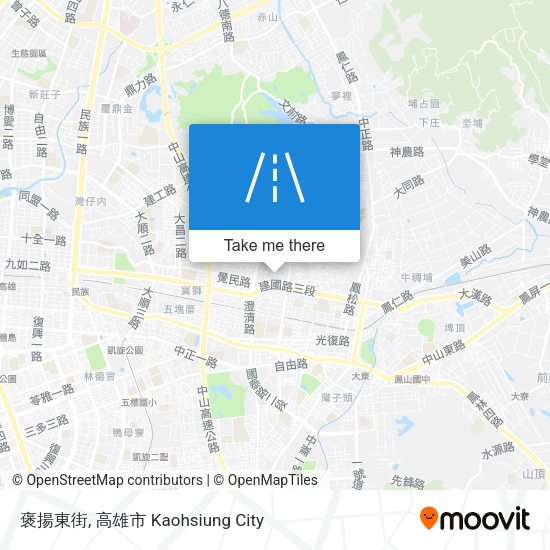 褒揚東街 map