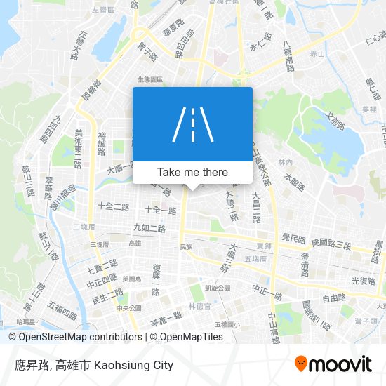 應昇路 map