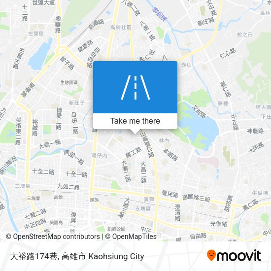 大裕路174巷 map