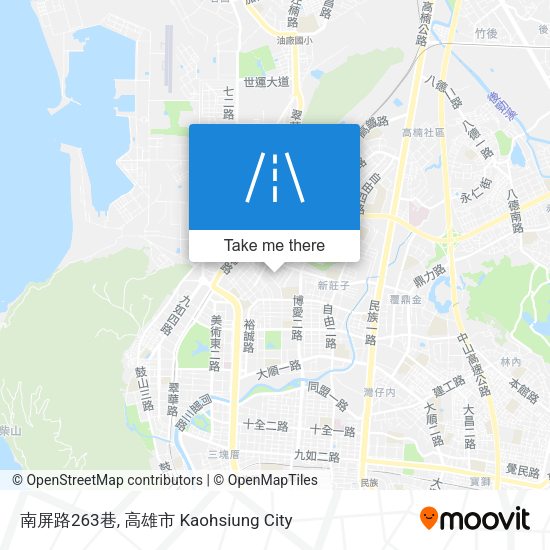 南屏路263巷 map