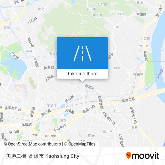 美勝二街地圖