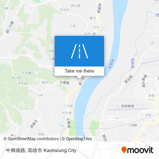 中興南路 map
