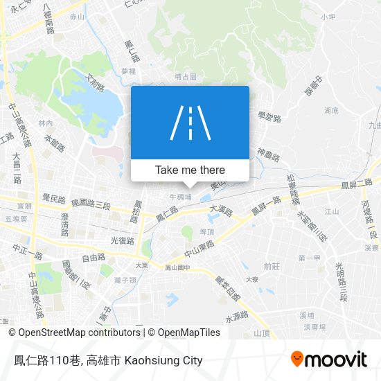 鳳仁路110巷地圖