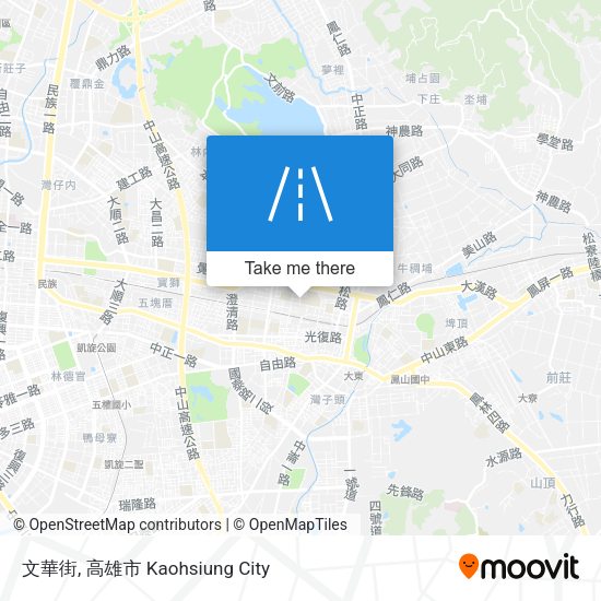 文華街 map