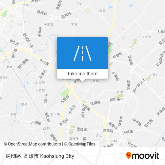 建國路地圖