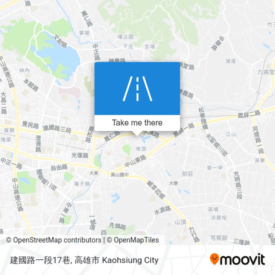 建國路一段17巷地圖
