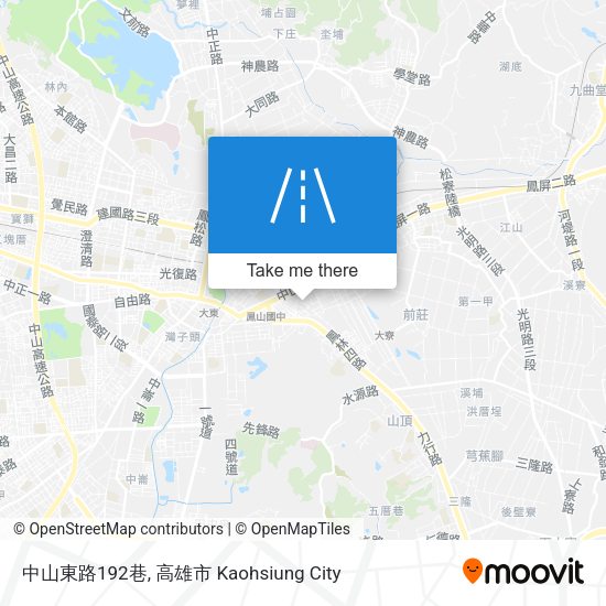 中山東路192巷 map