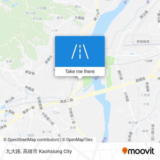 九大路地圖