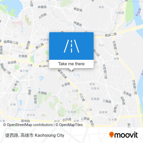 捷西路 map