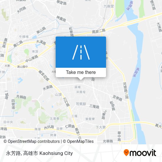 永芳路地圖