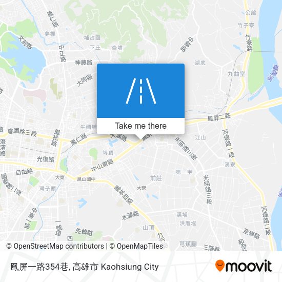 鳳屏一路354巷地圖
