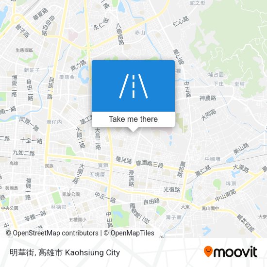 明華街 map