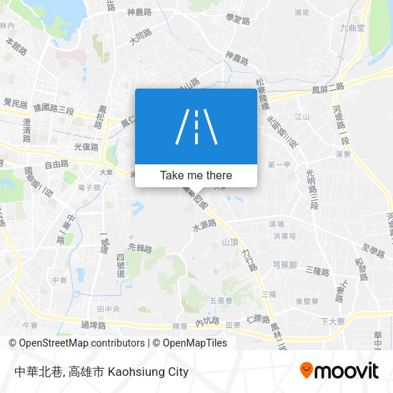 中華北巷 map