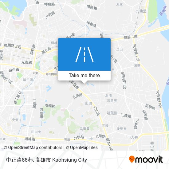 中正路88巷地圖
