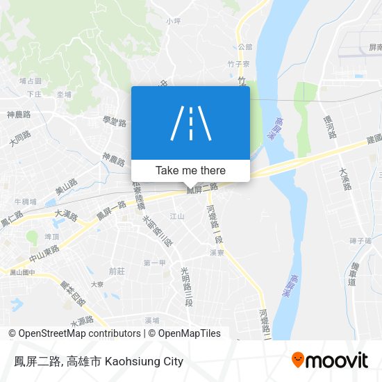 鳳屏二路 map