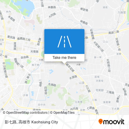 影七路 map