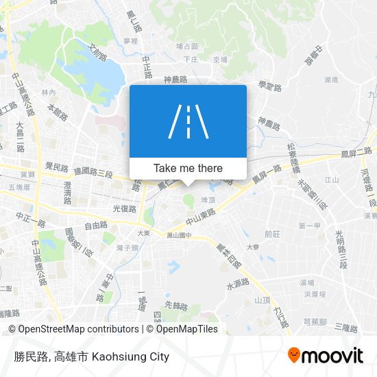勝民路地圖