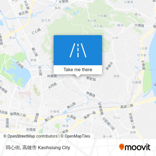 同心街 map