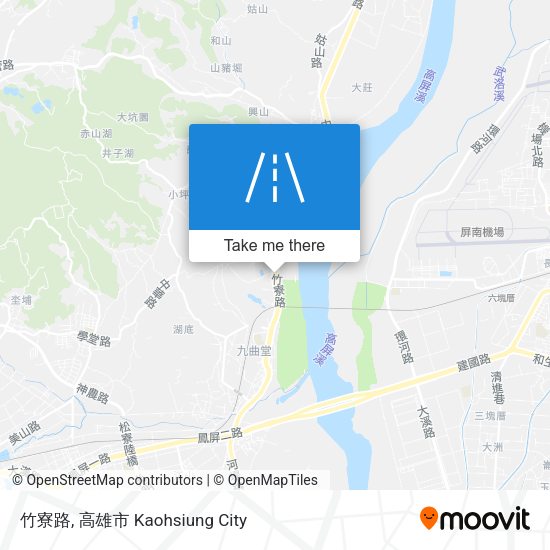 竹寮路地圖