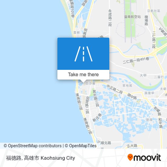 福德路 map