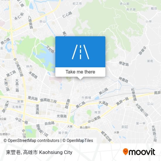 東豐巷 map