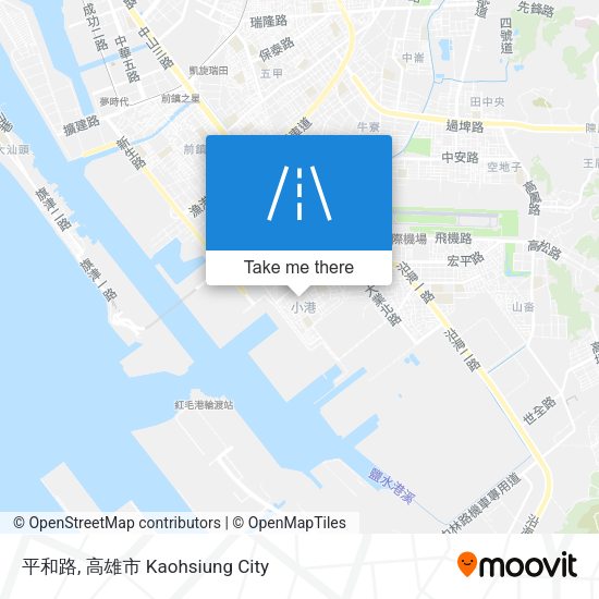 平和路 map