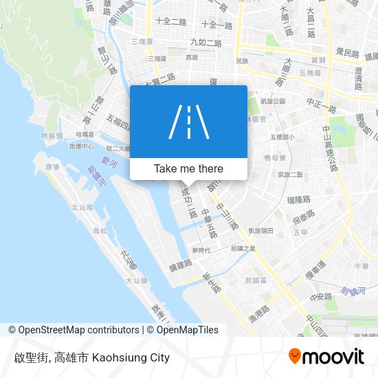 啟聖街地圖