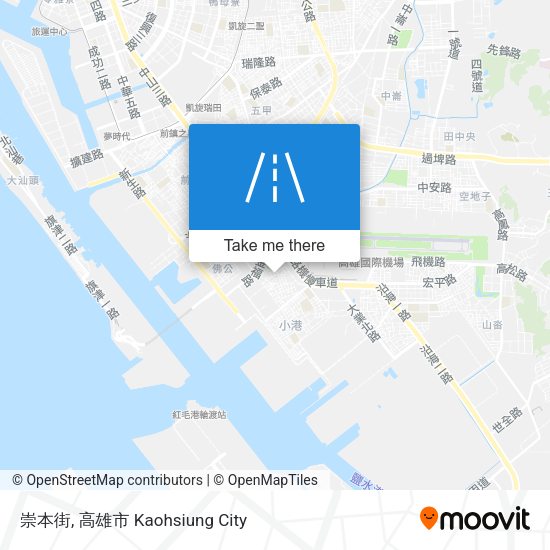 崇本街 map