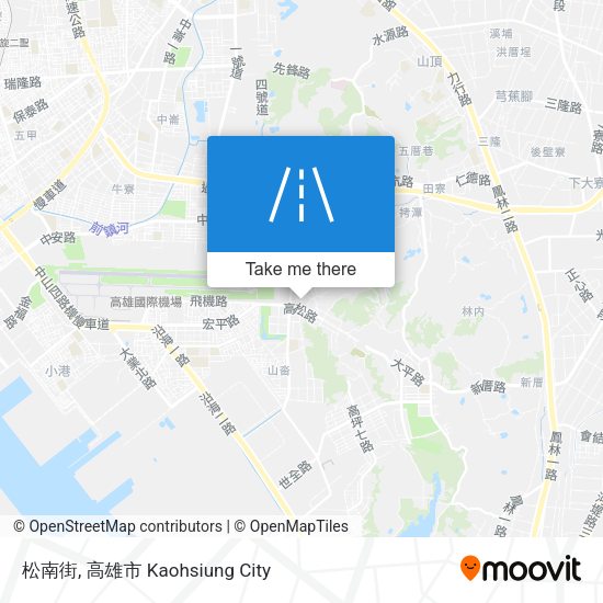 松南街 map