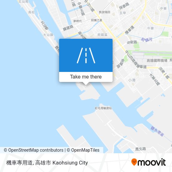 機車專用道 map